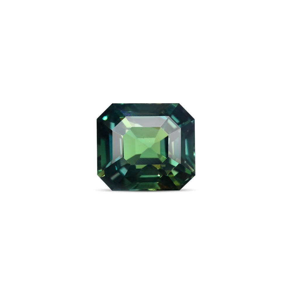 Green sapphire - 5.04 Carat